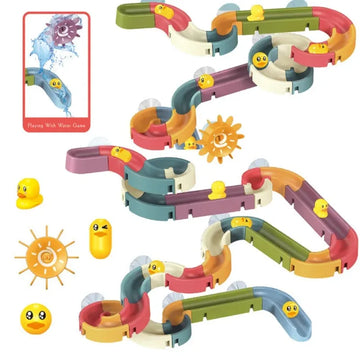 Baby DIY Assembling Track Slide Suction Cup Toys