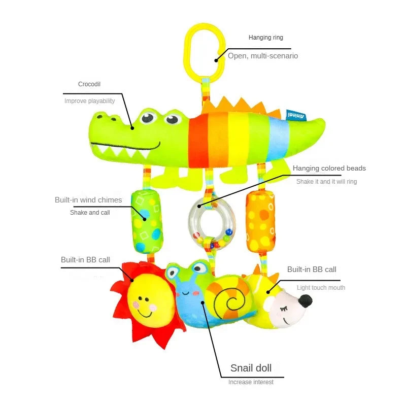 Rainbow Activity Plush Toy