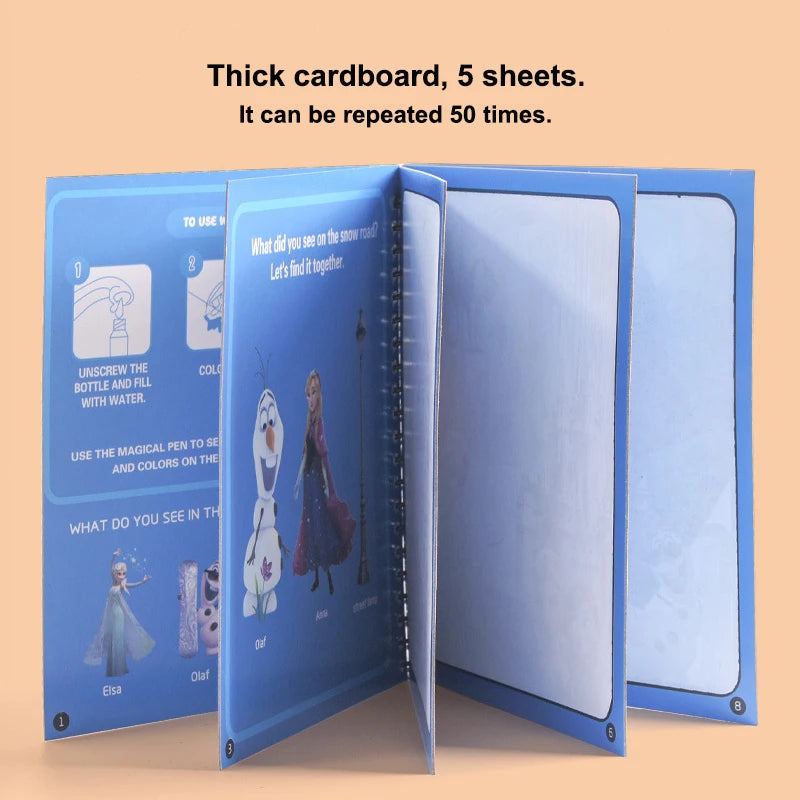 Montessori Water Drawing Book for Kids