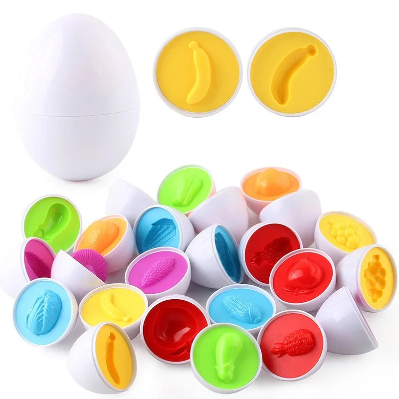 Eggs Screws 3D Puzzle Montessori Learning Toy