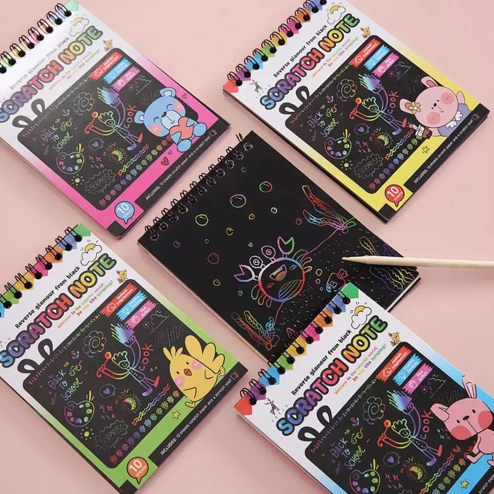 Rainbow Magic Scratch Off Paper Set