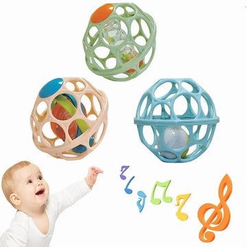 Baby Hand Rattle Soft Ball Toys