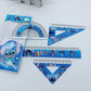 1Set Disney Stitch Creative Ruler Sets Student Study Stationery Rulers Triangle Protractor School Supplies Wholesale Kid Gift
