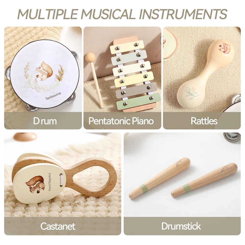 Montessori Musical Instruments Set