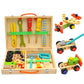 Montessori Wooden Toolbox Play Set