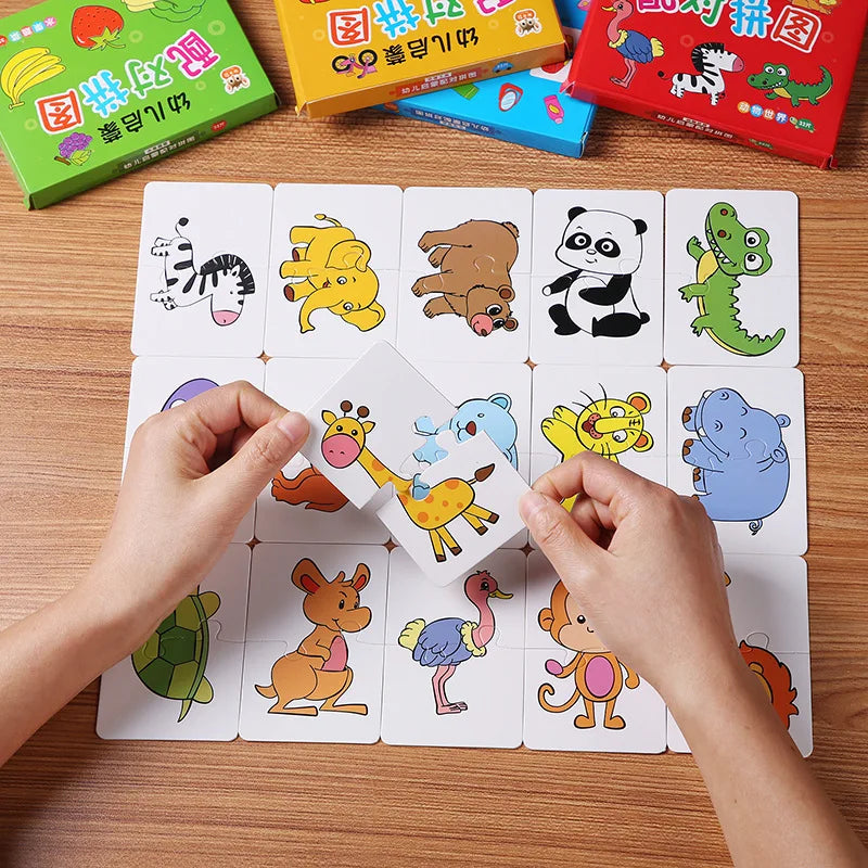 Toddler Matching Card Puzzle Set