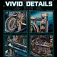 Robotime Rokr Marble Spaceport Puzzle