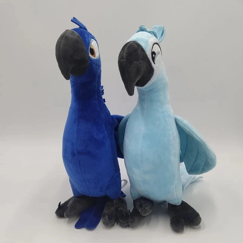 Blue Parrot Blu & Jewel Bird Dolls