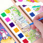 12 Pages Children's Watercolor Coloring Book