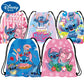 Disney Anime Stitch Non woven Drawstring Bag Kawaii Lilo & Stitch Birthday Party Gift Bag Children Shoulder Storage Bag Gifts