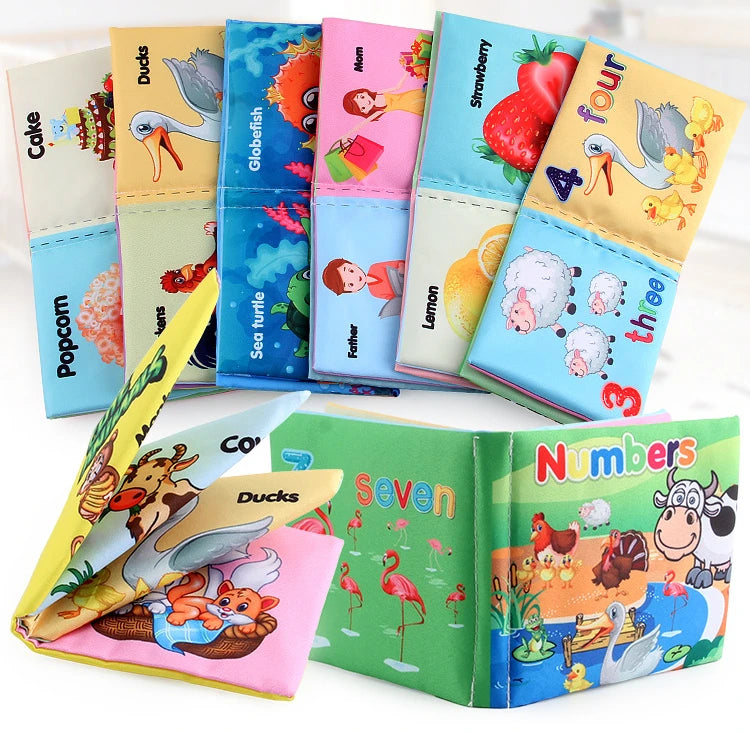 Baby Soft Cloth Book for Newborns