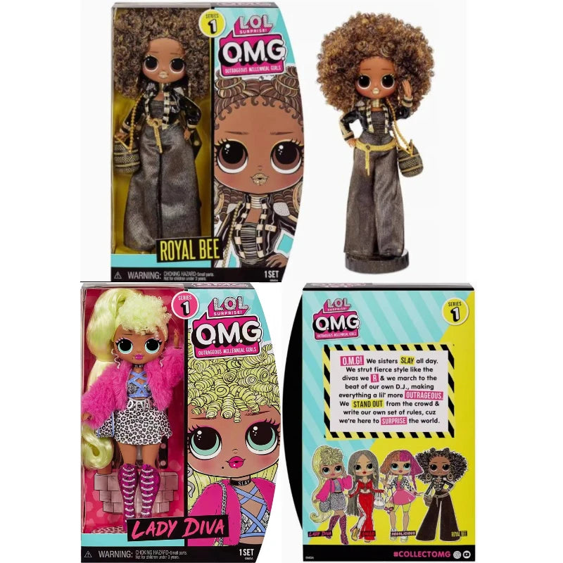L.O.L. Surprise OMG Big Sister Dress-Up Doll with Long Hair