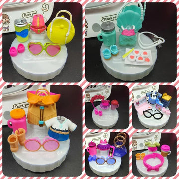 L.O.L. Doll Accessories Set - Clothes, Shoes, Glasses, Milk Bottle