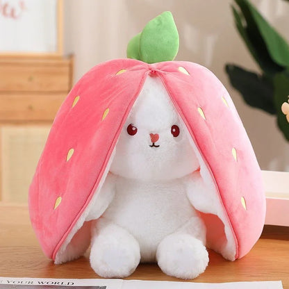 Strawberry Carrot Rabbit Plush