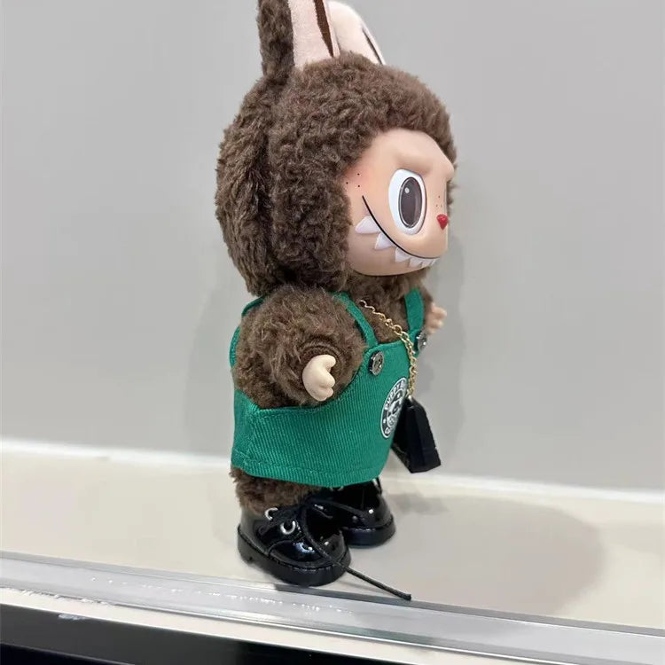Labubu Green Coffee, Christmas Outfit  Set