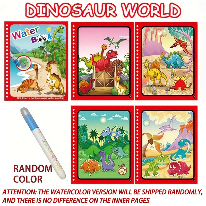 Magical Book Water Drawing Montessori Toys
