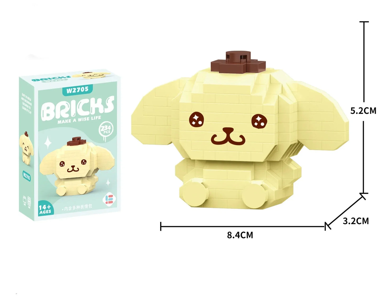 Sanrio Hello Kitty Building Block Toy
